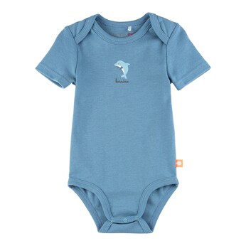3er-Pack Bodys kurzarm Strand Ringel