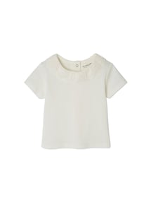 Baby-Set: T-Shirt mit Kragen & geblümte Shorts