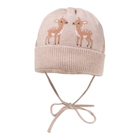 Winter-Strickmütze Reh