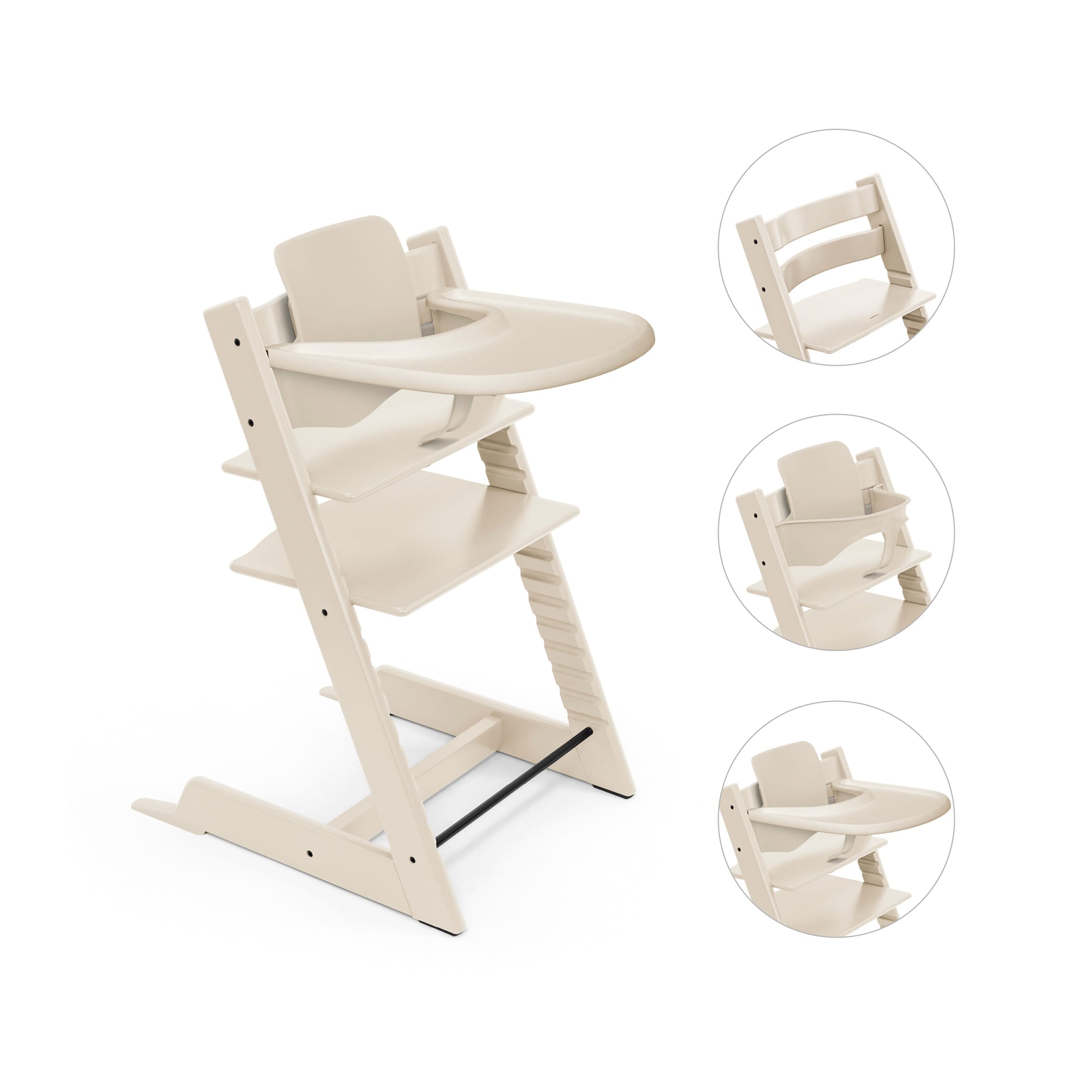 Stokke® Tripp Trapp® Bundle Treppenhochstuhl inklusive Babyset & Tray