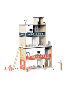 Einsatzzentrale für Polizei und Feuerwehr, Holz FSC®
