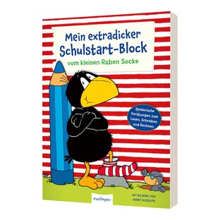 Mein extradicker Schulstart-Block vom kleinen Raben Socke