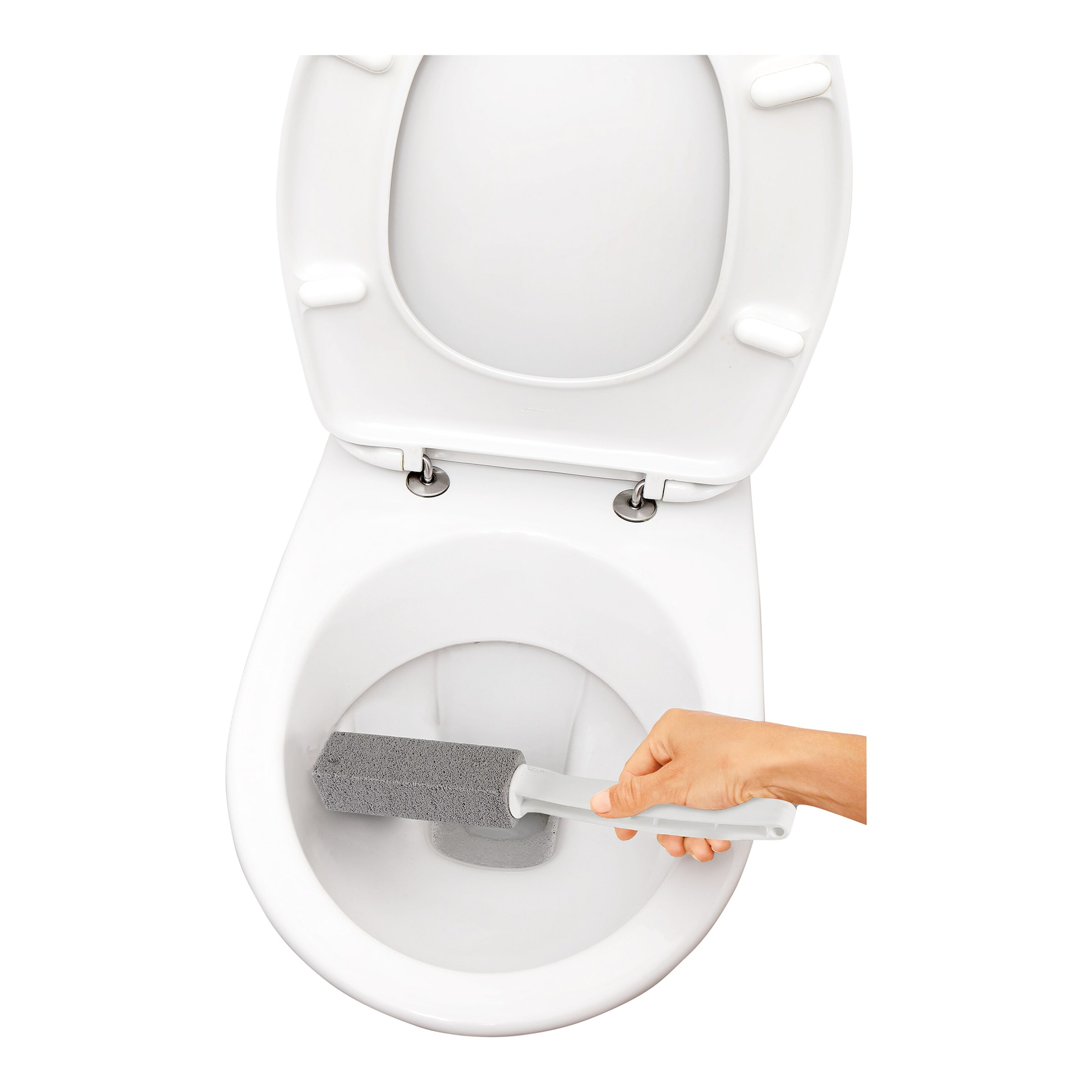 Bimsstein-Toilettenbürste, 2 Stück