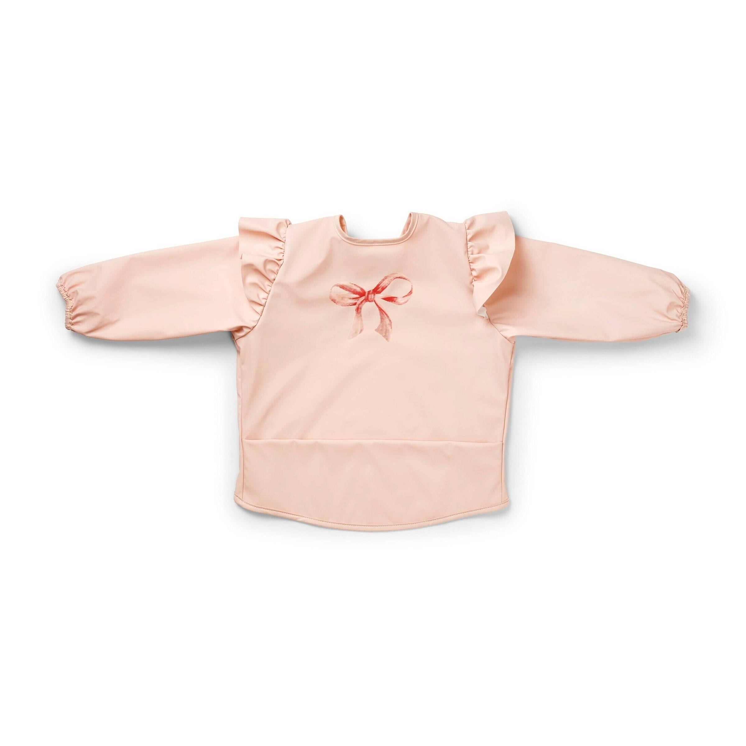Elodie Langärmeliges Lätzchen - Rosy Bow