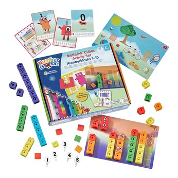 Aktivitätsset MathLink-Steckwürfel Numberblocks 1-10