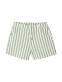 Mädchen Shorts aus Twill, Bundweite verstellbar