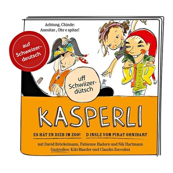 Tonie Hörfigur Kasperli Es hät en Dieb im Zoo! / D Insle vom Pirat Ohnibart