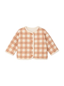 Gesteppte Baby Jacke aus Jersey