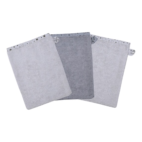 3er-Pack Waschlappen 15x21 cm