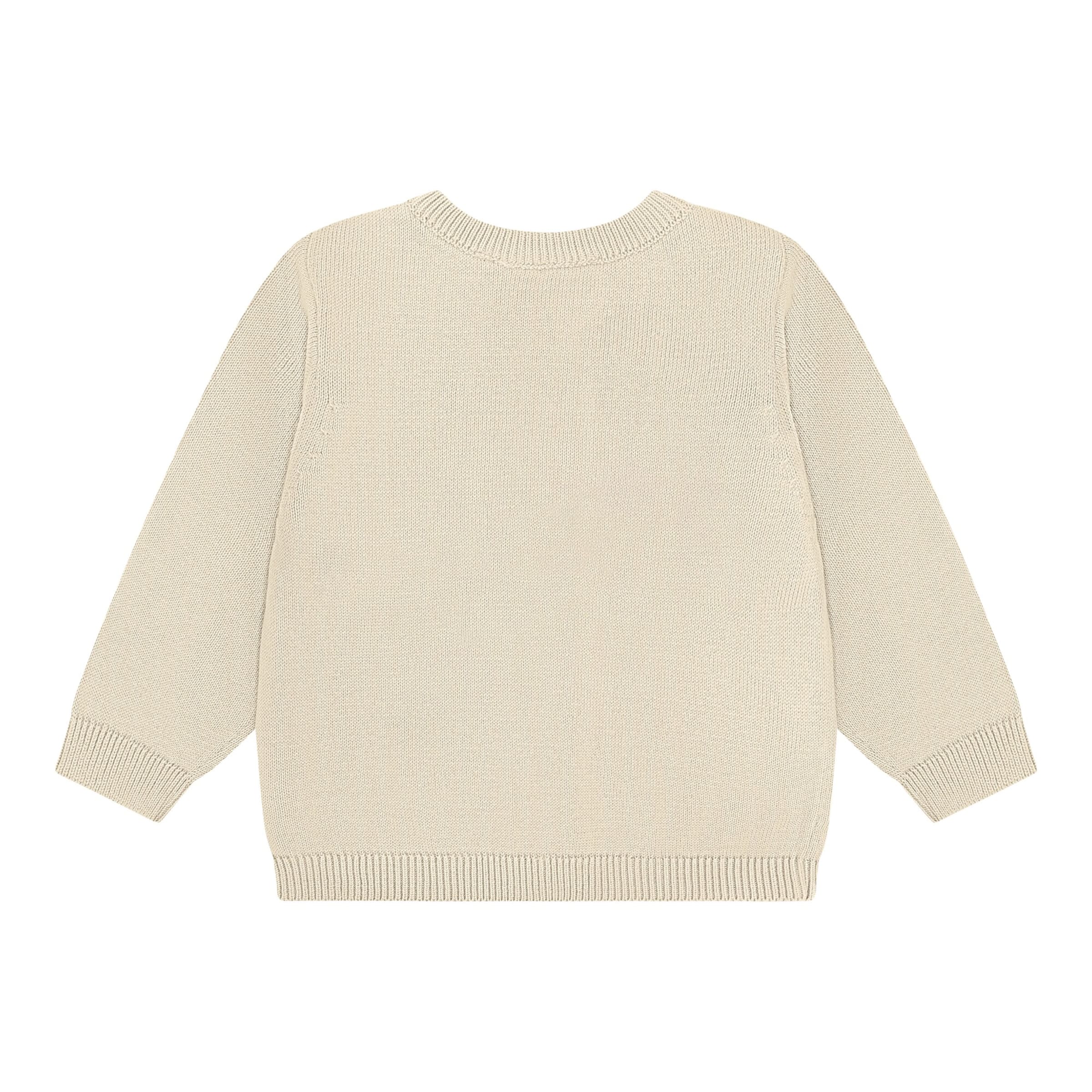 Minymo Strickjacke Baustellenfahrzeuge