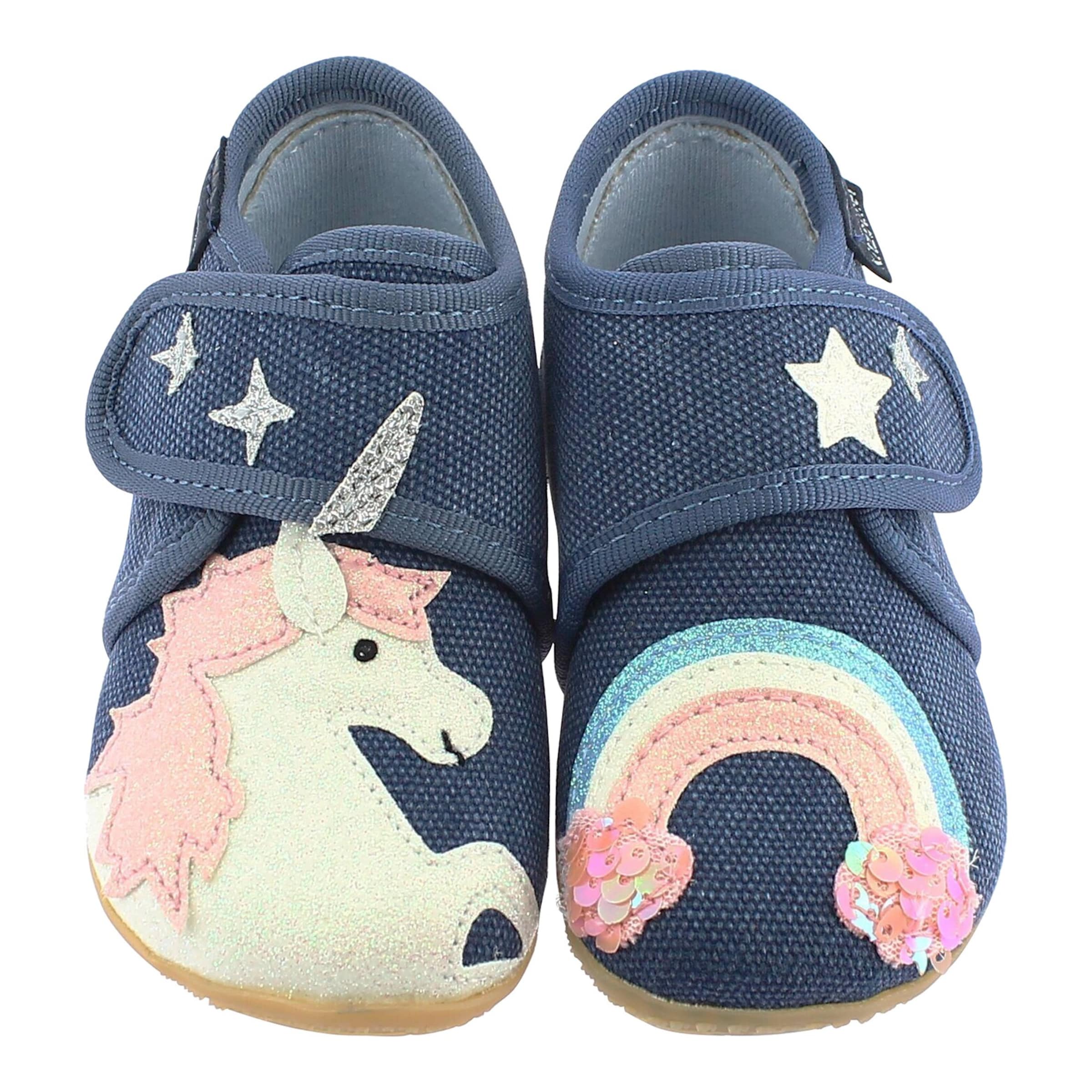 Living Kitzb hel Chaussons scratch s licorne baby walz