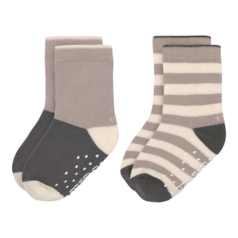 Lot de 2 paires de chaussettes antidérapantes