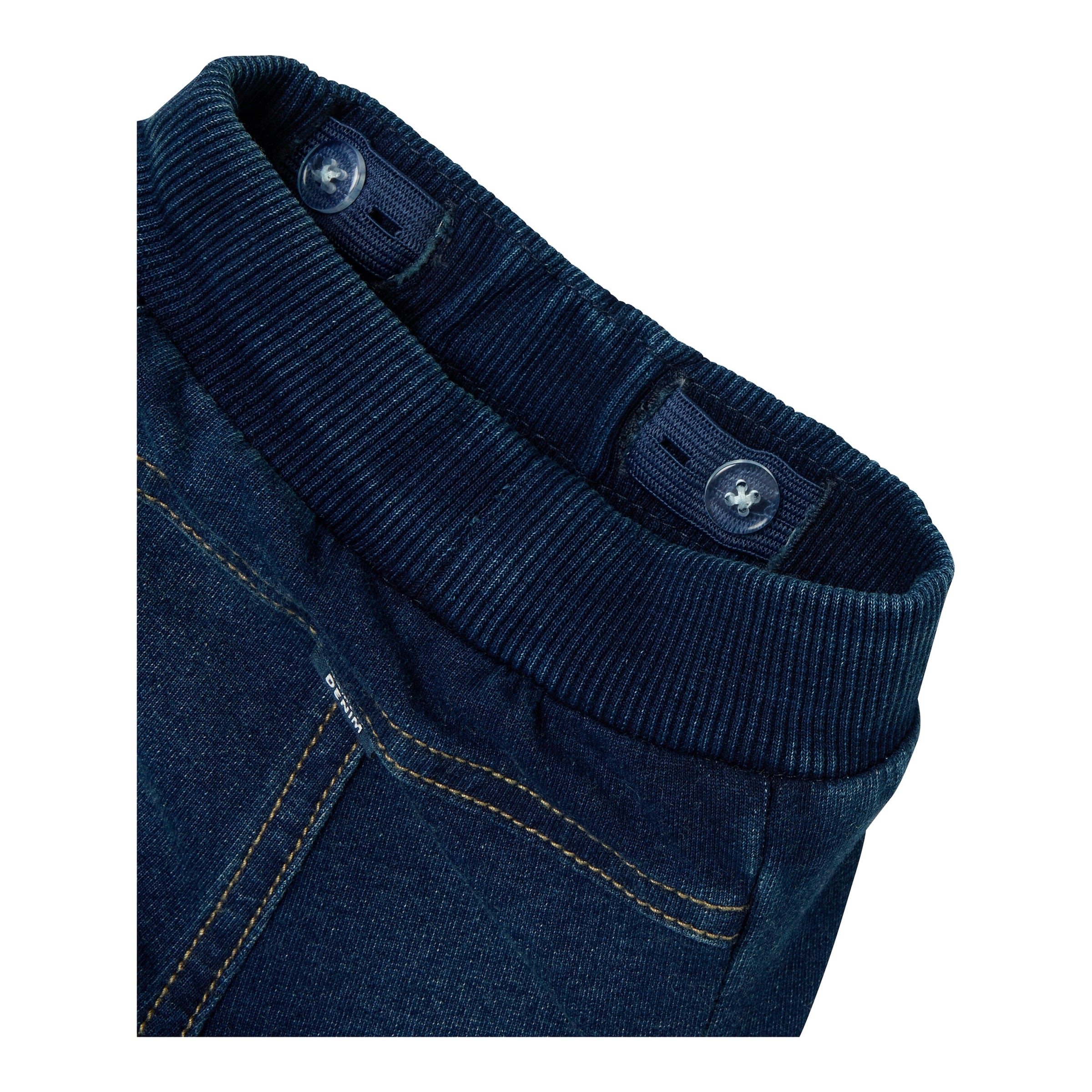 Jogging-Jeansshorts mit Tasche