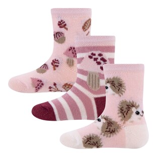 3er-Pack Socken Igel