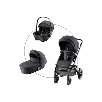 Kombikinderwagen SMILE 5Z STYLE Trio-Set inkl. Babyschale BABY-SAFE PRO i-SIZE