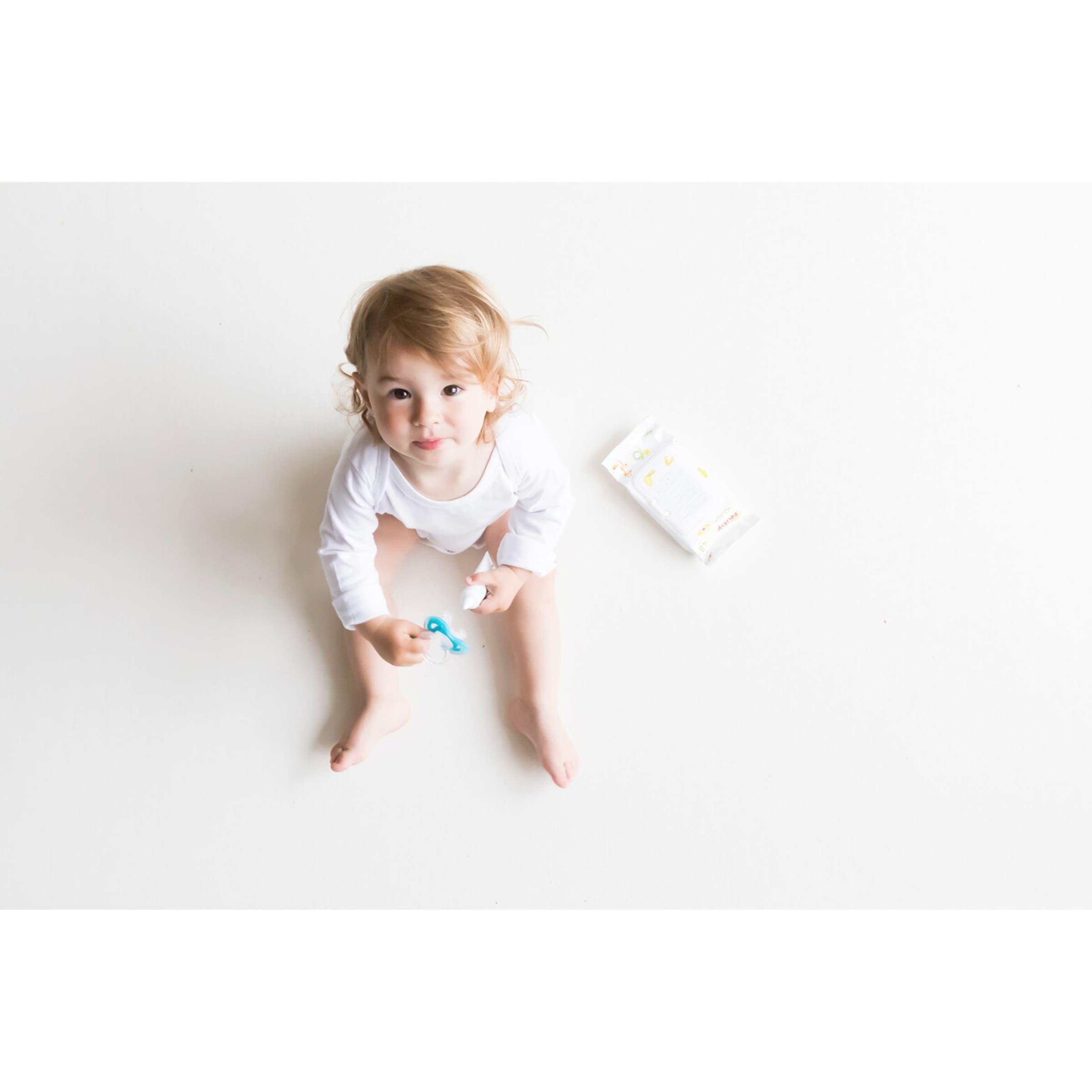 2er Set Baby Beißringe Aus Silikon - BPA-frei & Tiermotiv Für Schmerzende Zähne (Blau)