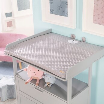 Krabbeldecke mit Spielbogen roba Style grau 