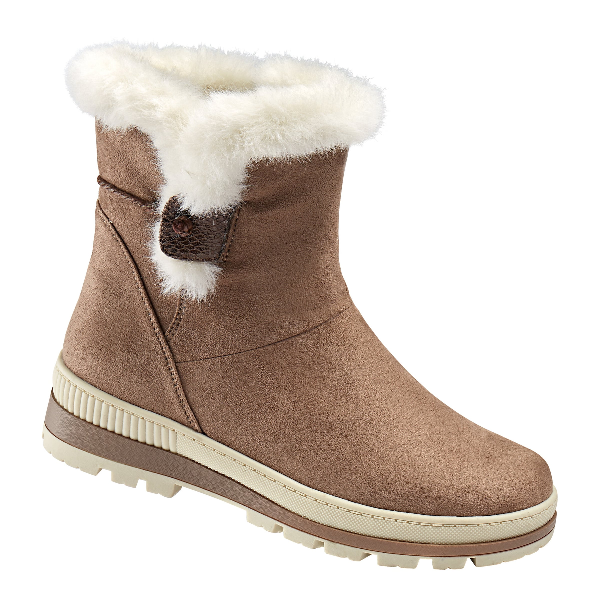 Kuschel-Winterstiefel "Mara" mit Reißverschluss, gefüttert