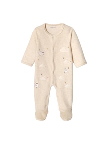 Baby Samt-Strampler
