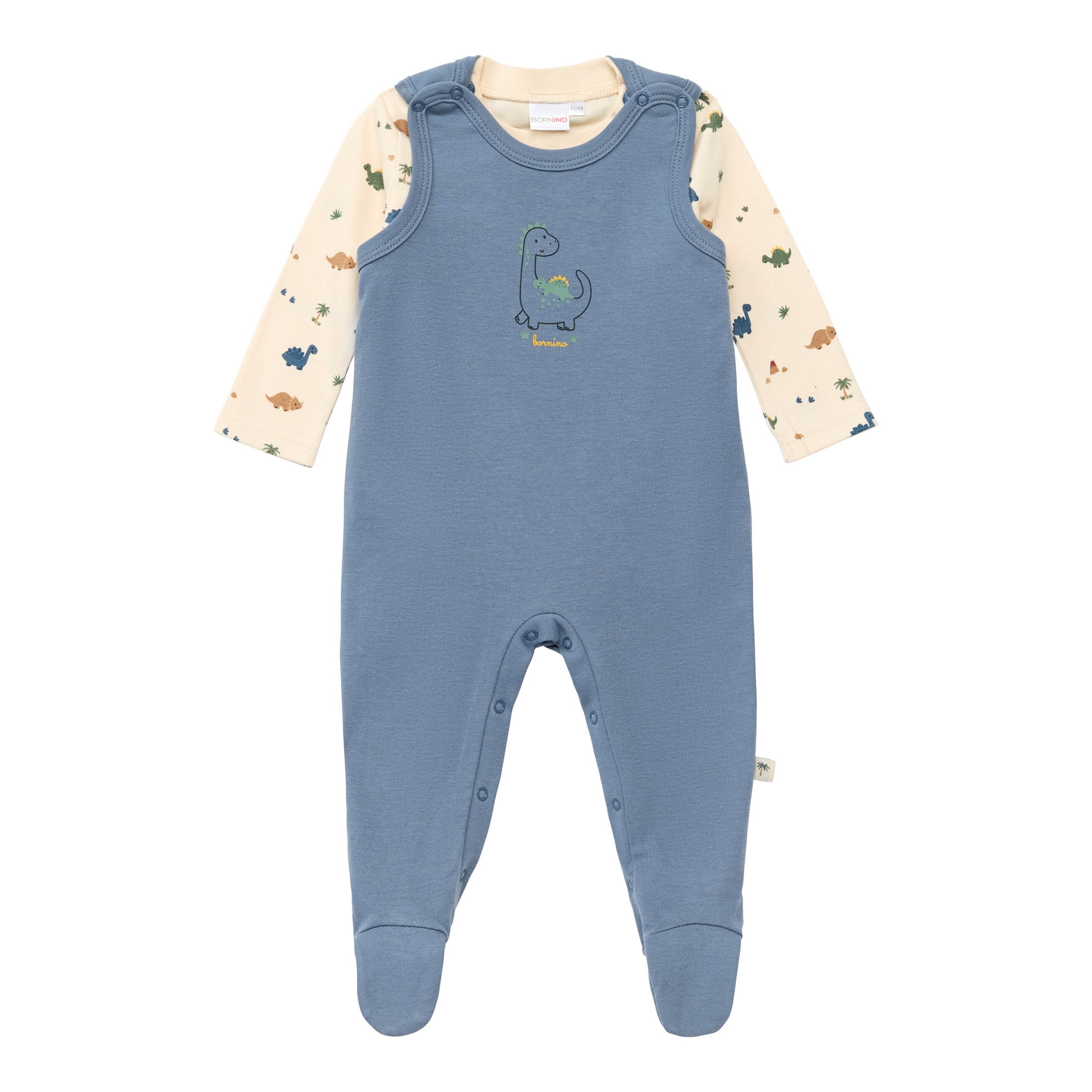 Bornino Wild Nature Strampler-Set 2-tlg. mit Shirt Wild Nature