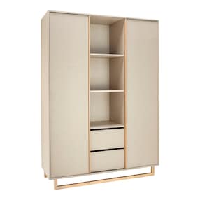 Kleiderschrank Terry 2-türig mit Mittelregal