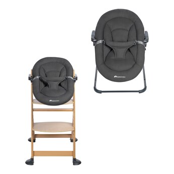 2-in-1 Babywippe für Hochstuhl Timba
