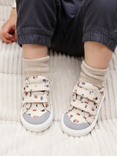 Baby Stoffsneakers mit Klettriemchen