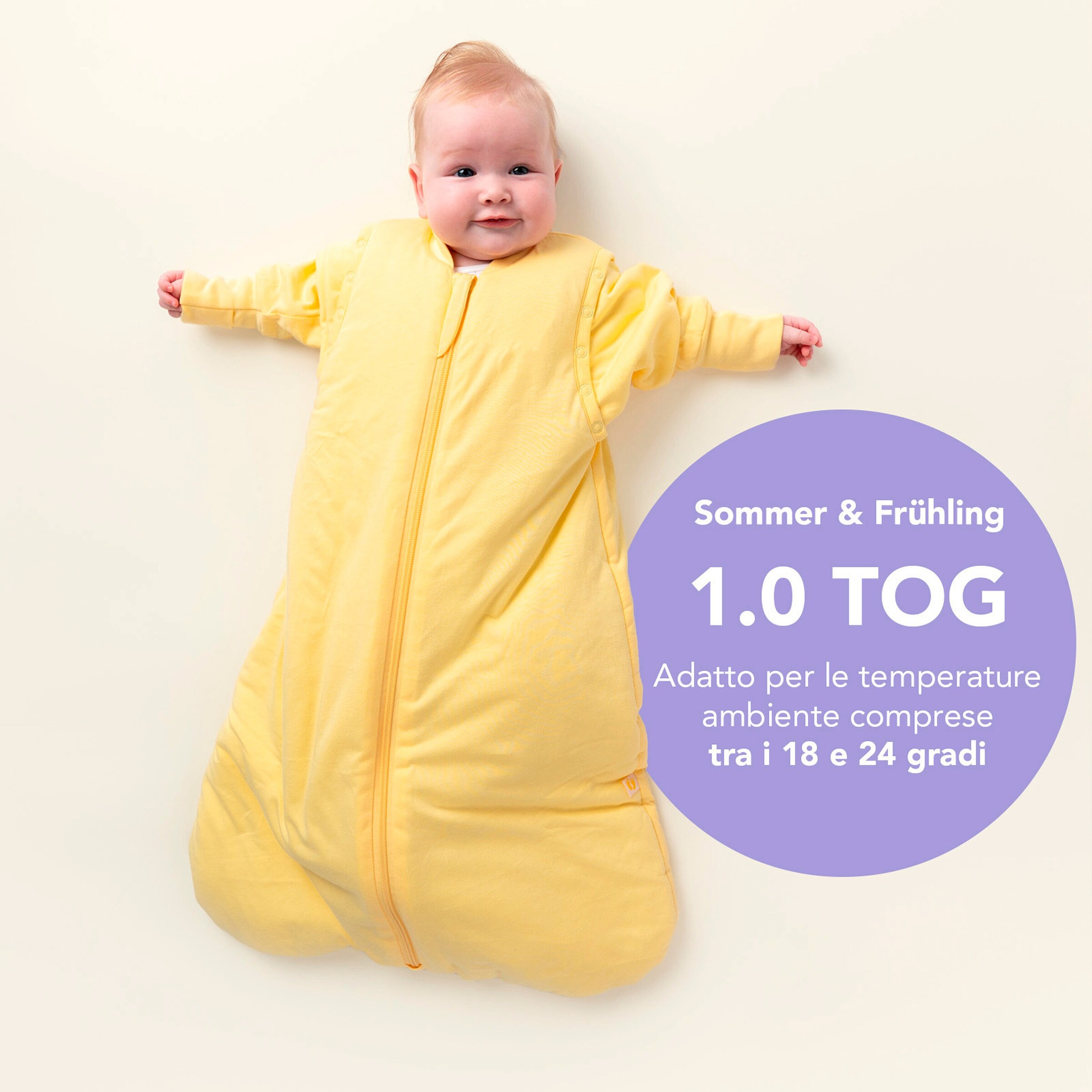 Thumbnail - Schlummersack Schlafsack ohne Füßen 1.0 Tog