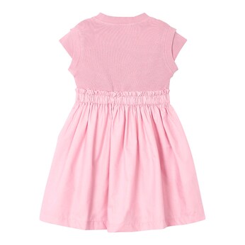 Kleid kurzarm Rippqualität