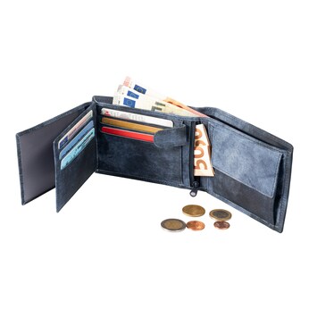 Lederbörse „Jeans“