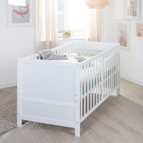 Kombi-Kinderbett 70 x 140 cm mit Matratze  Easy Sleep