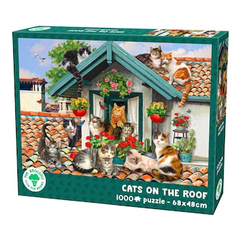 Puzzle „Katzen-Nachbarschaft“, 1000 Teile