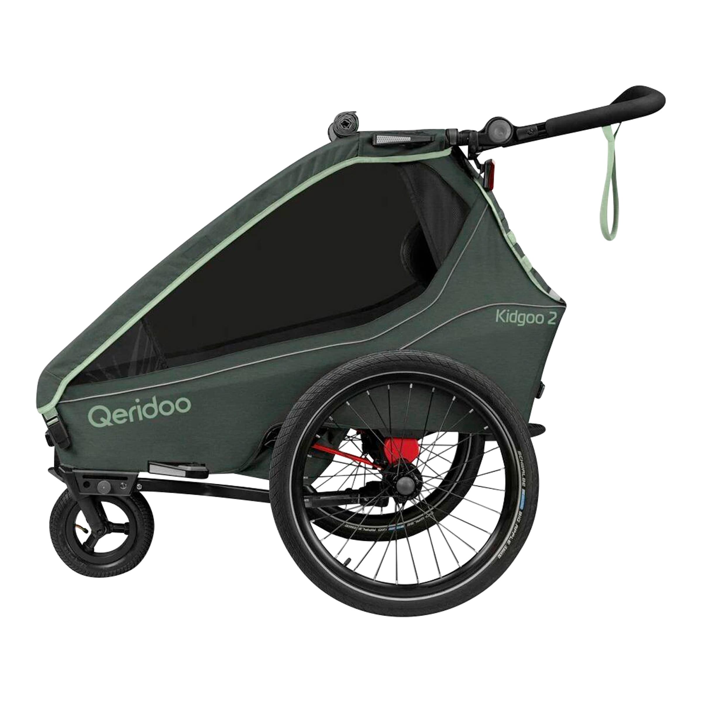 Qeridoo Fahrradanhänger Kidgoo 2