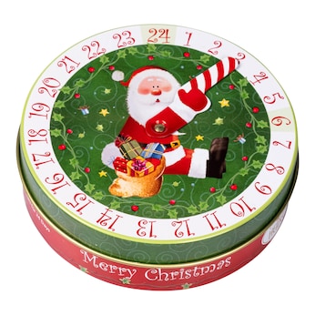 Adventskalender-blik “Chocolaatjes”