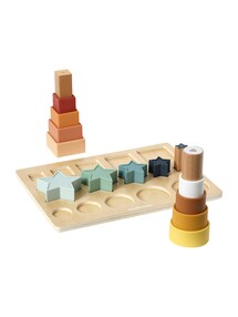 Baby Formen-Puzzle, Silikon/Holz FSC®