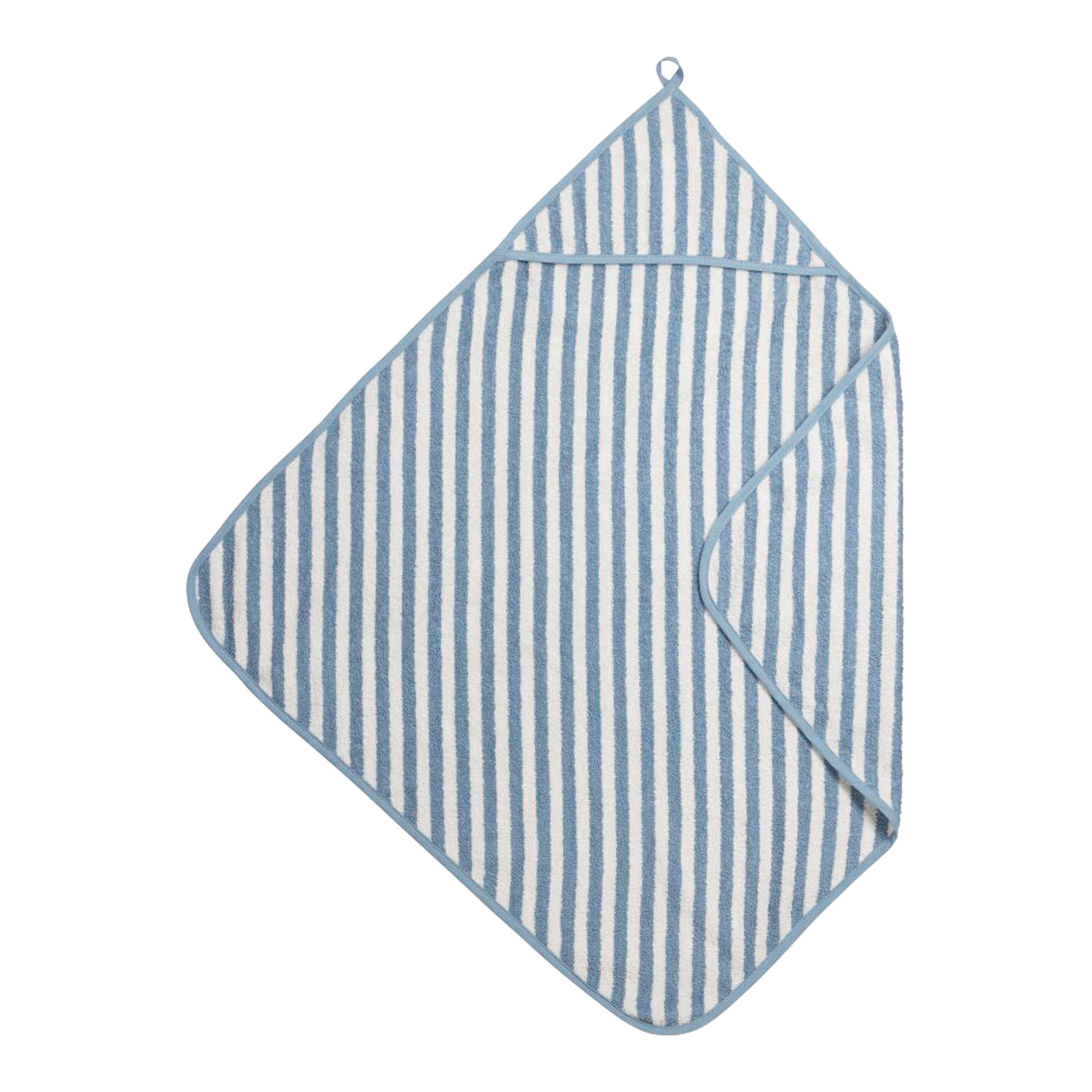 Meyco Baby Kapuzenbadetuch 75x75cm blau