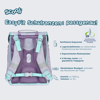 Schulranzen Set EasyFit, 5-teilig