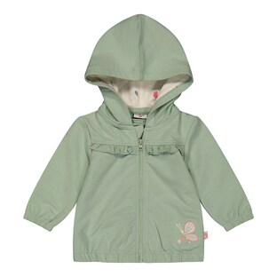 Veste sweat à capuche papillon ruchés