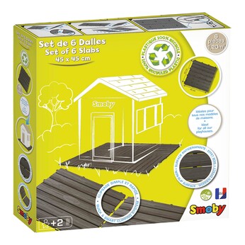 Spielhaus Zubehör Bodenplatten-Set