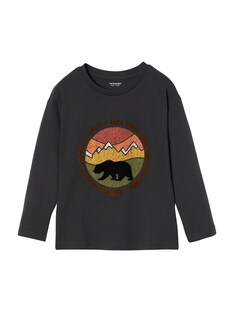 Jungen Shirt mit Natur-Print und Recycling-Baumwolle