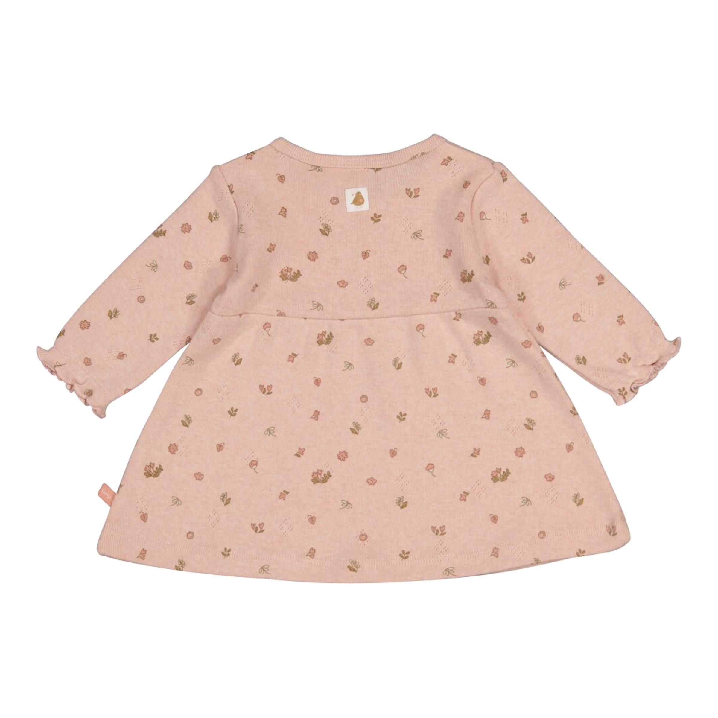 Feetje Ajour-Kleid langarm Blumen