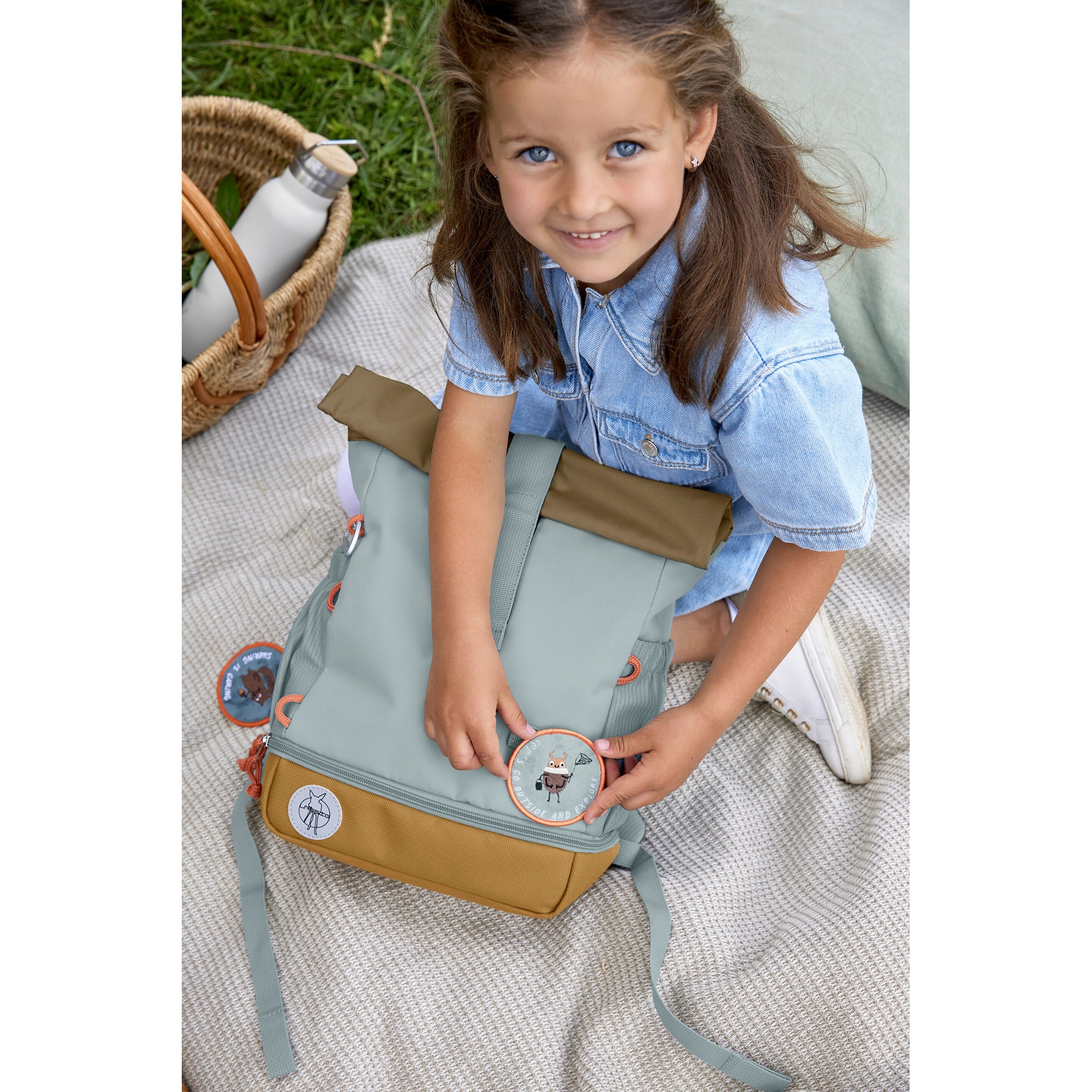 Kindergartenrucksack Mini Rolltop Backpack