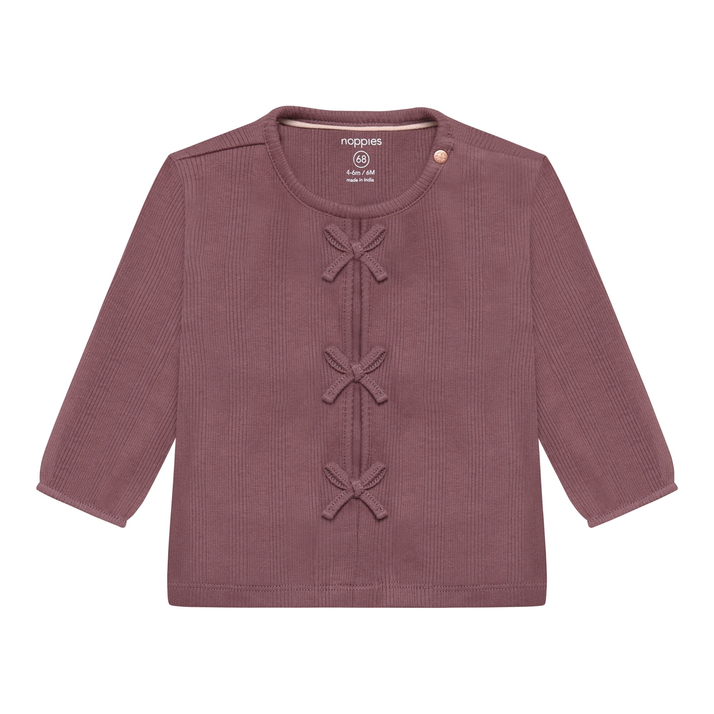 Noppies Shirt langarm Schleifen
