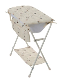 2-in-1 Puppen-Wickeltisch aus Metall RETRO FLOWER