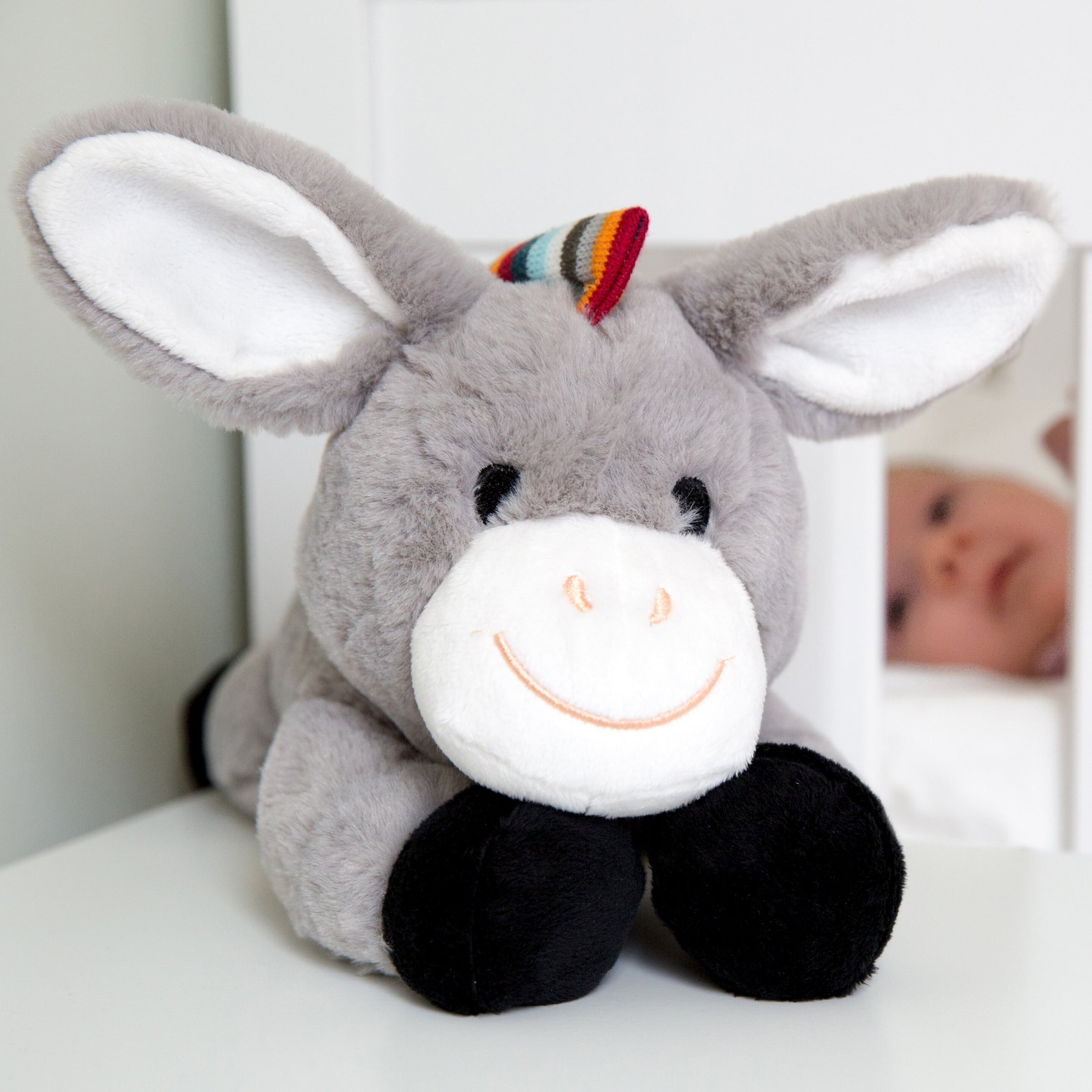 Kuscheltier Esel Don mit Herzschlag Simulation