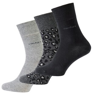 Komfort-Socken "Mix", 3 Paar