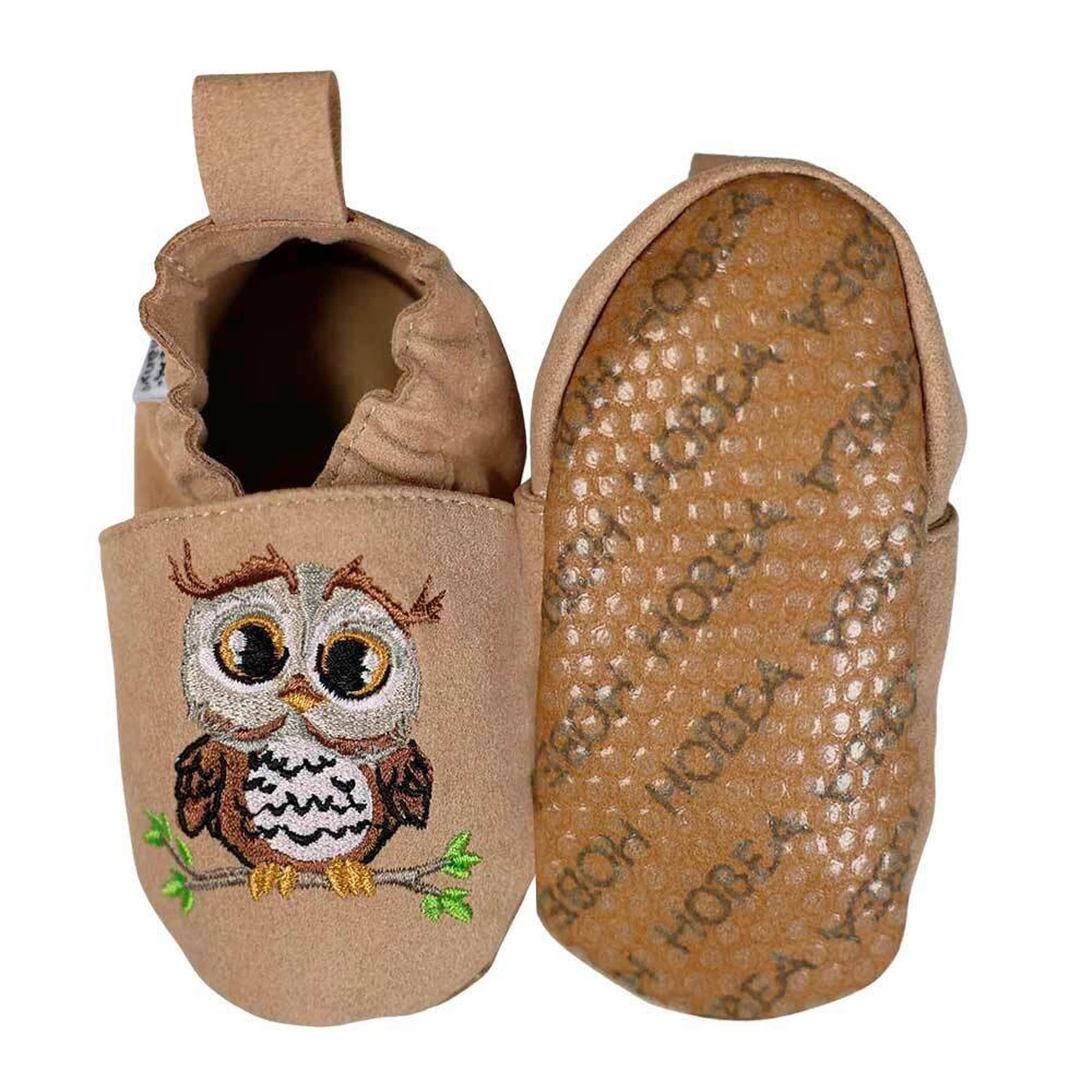 Hobea-Germany Kinderschuhe RecyStep Eule beige