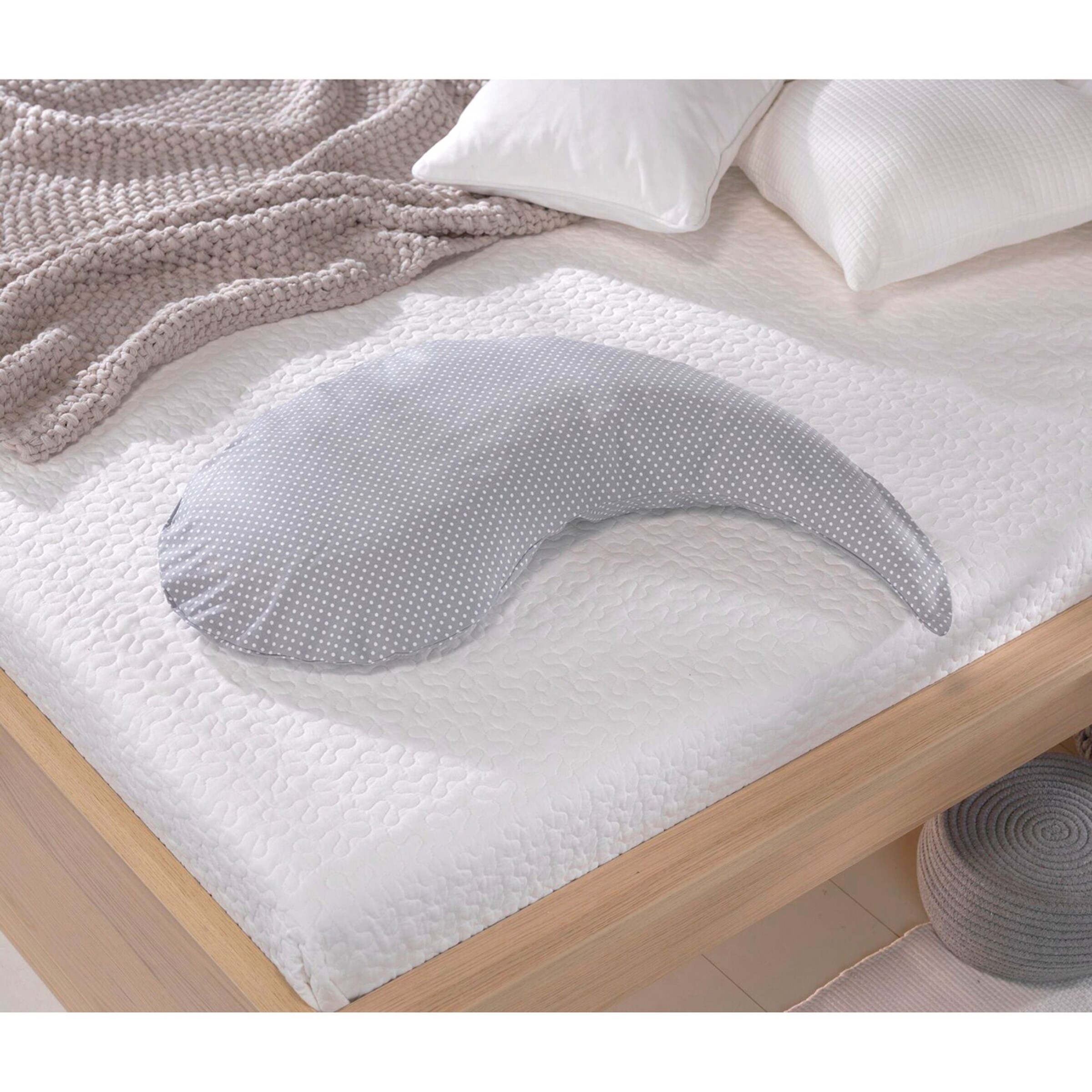 Produktbild von Theraline - YINNIE - Stillkissen 135 Cm - Grau
