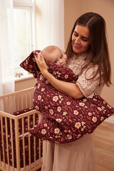 Baby Bettwäsche GOTS (70x100 cm) - Fall Flowers