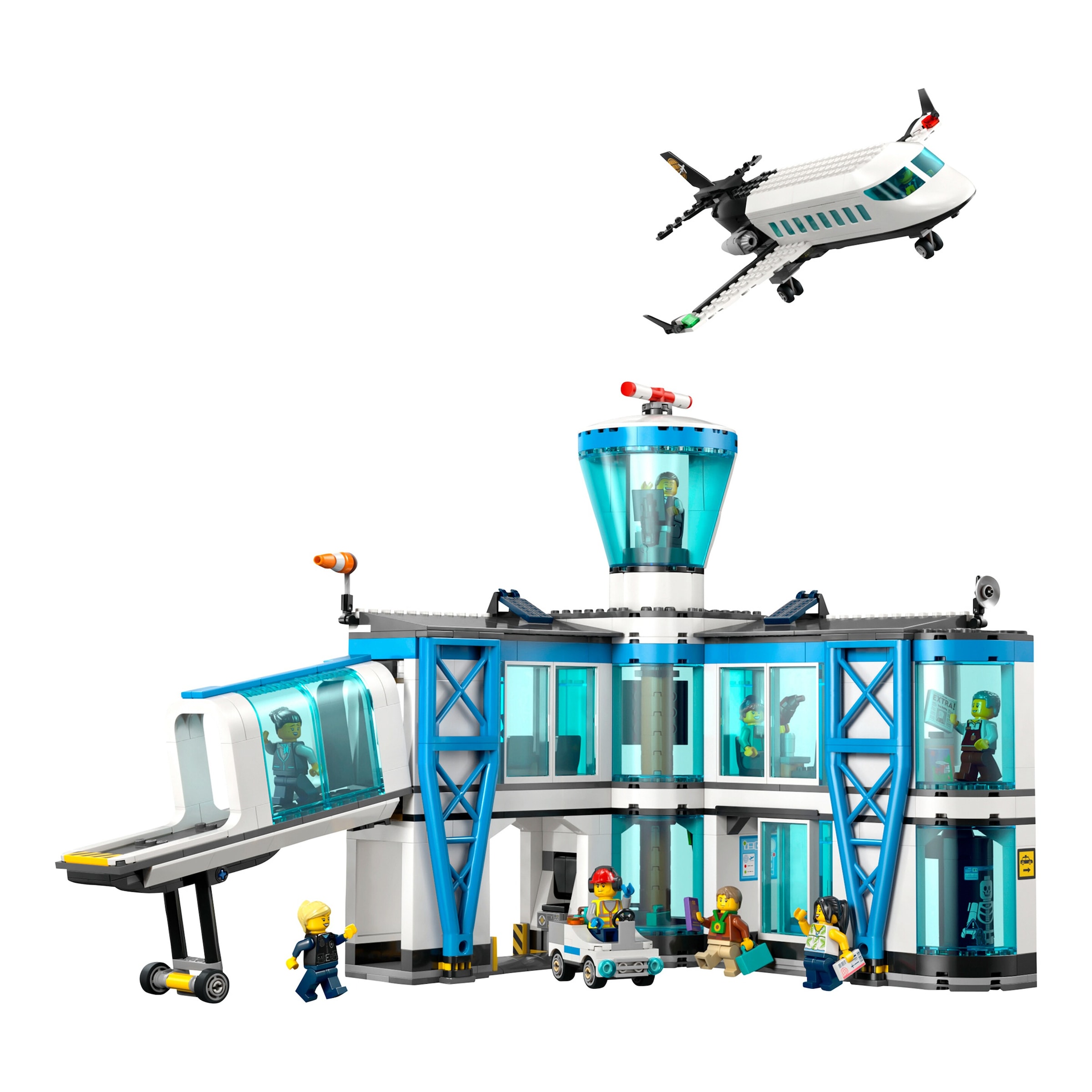Lego City 60502 Flughafen mit Flugzeug